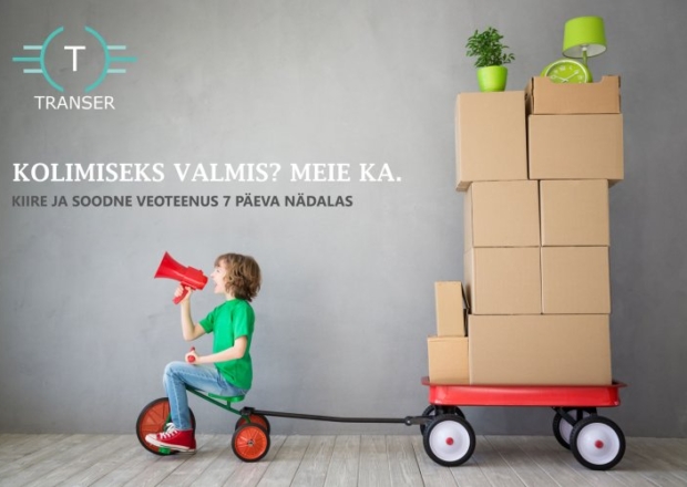 Kolimisteenus transpordist täislahenduseni 1 Kolimine